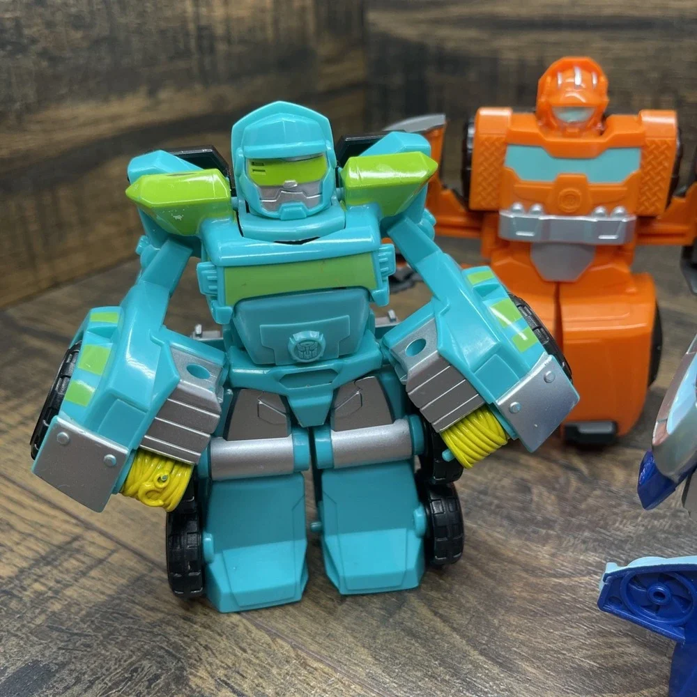 Hasbro Tomy Playskool Transformers Rescue Bots Lot of 8 Hero Toys